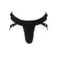 SpareParts Deuce Cover Underwear Harness Black Double Strap Size B