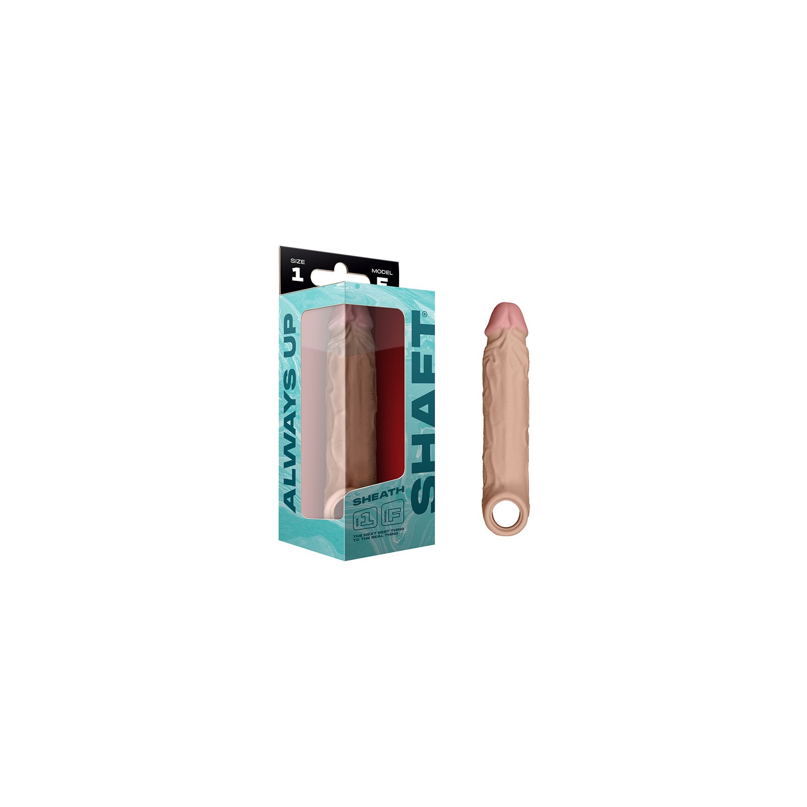 Shaft Model F Liquid Silicone Sheath - Realistic Feel