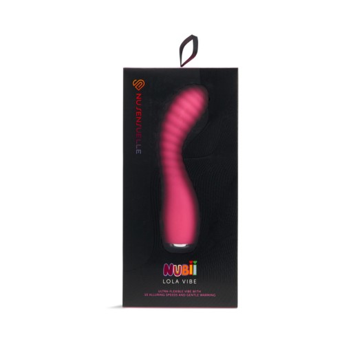 Vibrador Flexible Calentador Nubii Nu Sensuelle Rosa | Placer Definitivo