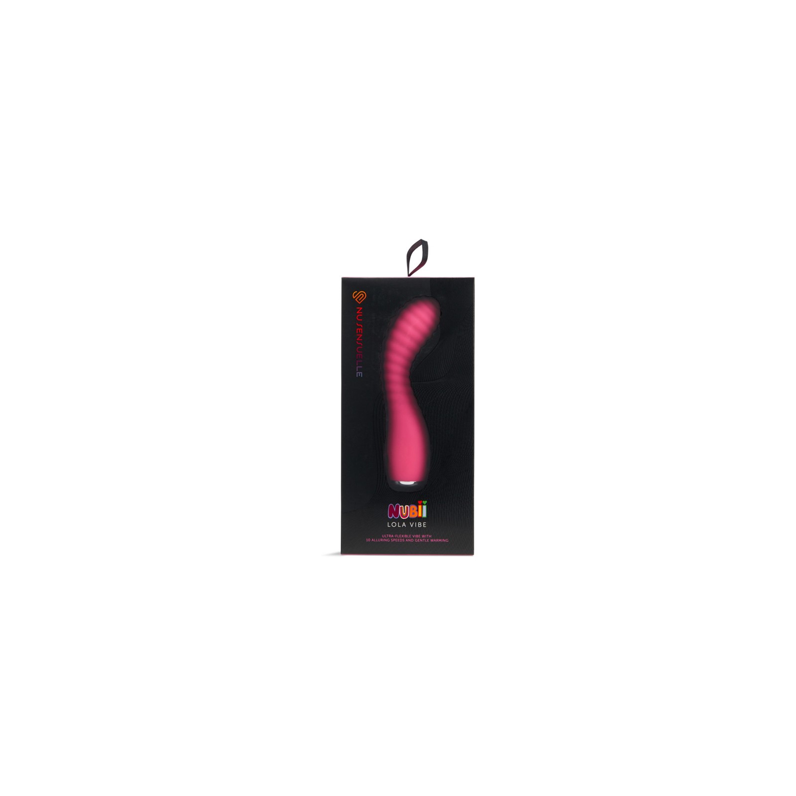 Vibrador Flexible Calentador Nubii Nu Sensuelle Rosa | Placer Definitivo