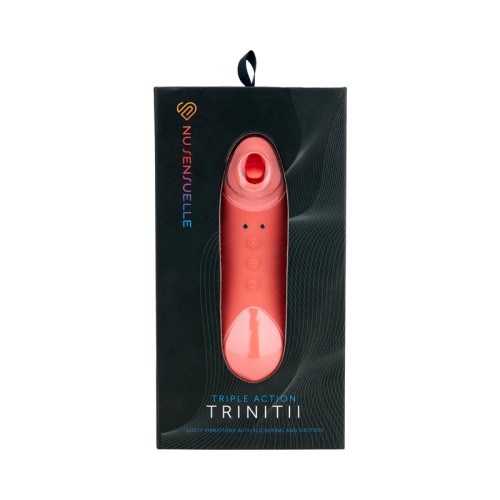 Trinitii 3-in-1 Suction Tongue Vibe - Nu Sensuelle