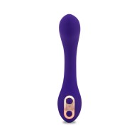 Vibrador Flexible para G-Spot Nu Sensuelle Libi XLR8 Púrpura Profundo