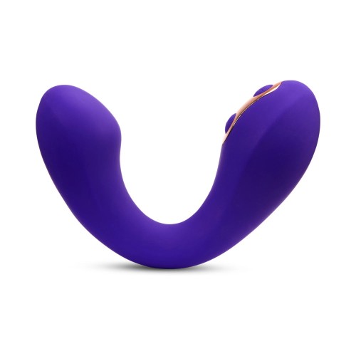 Vibrador Flexible para G-Spot Nu Sensuelle Libi XLR8 Púrpura Profundo