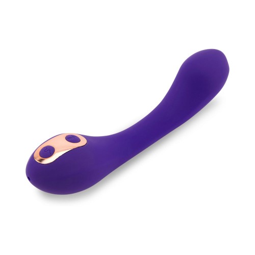 Vibrador Flexible para G-Spot Nu Sensuelle Libi XLR8 Púrpura Profundo