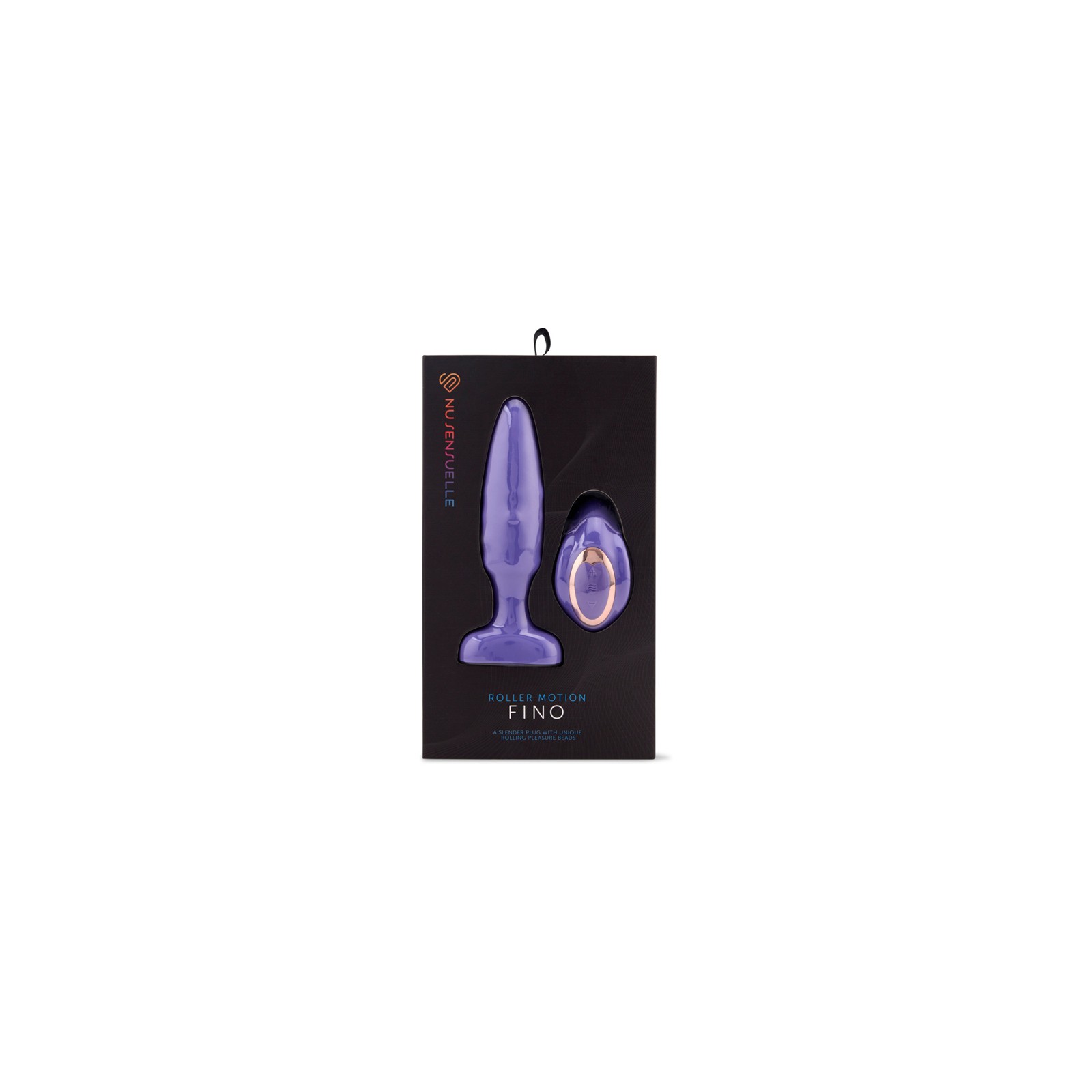 Nu Sensuelle Fino Roller Motion Plug Ultra Violet