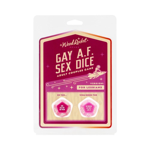 Gay AF Lesbian Sex Dice for Fun and Adventure