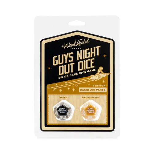 Guys Night Out Dice: Bachelor Party Game