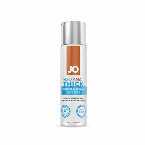 JO H2O Anal Lubricante Espeso a Base de Agua - 8 oz