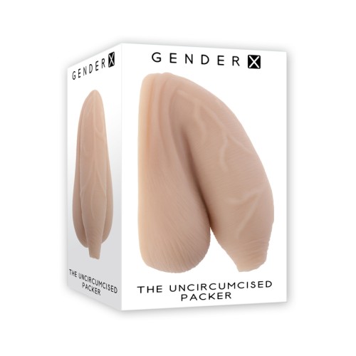 Gender X Realistic Uncircumcised Packer for Comfort