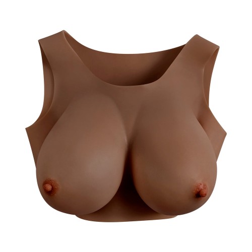 Lifelike E-Cup Silicone Breast Plate for Comfort