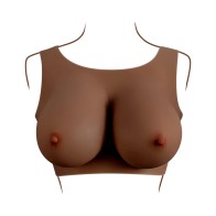 Lifelike E-Cup Silicone Breast Plate for Comfort