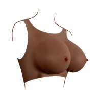 Lifelike E-Cup Silicone Breast Plate for Comfort