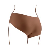 Pantalones Vagina de Silicona Gender X con Anillo Vibrante