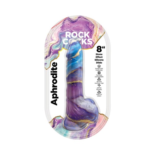 Dildo de Silicona Marble Aphrodite 8 in.