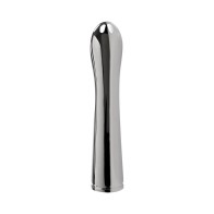 Vibrador Recargable de Aluminio Platino Playboy Swoon