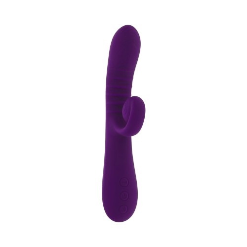 Playboy Curlicue Vibrador Dual Estimulador de Silicona