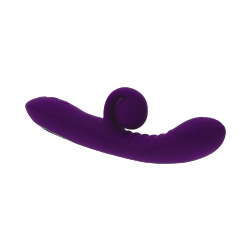 Playboy Curlicue Dual Stim Silicone Vibrator