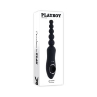 Playboy Let It Bead Víbora Anal Flexible Recargable Doble