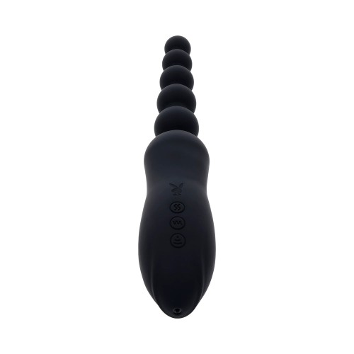 Playboy Let It Bead Rechargeable Dual-Ended Anal Vibe