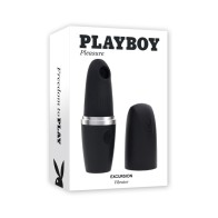 Playboy Excursion Rechargeable Suction Vibe Silicone