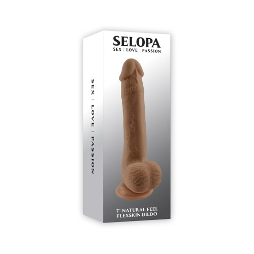 Dildo Flexskin Selopa 7 in. Sensación Natural