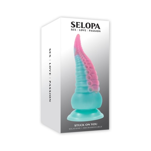 Dildo Vibrador Recargable Silicona Multicolor