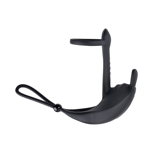 Zero Tolerance Saddle Up Vibrating C-Ring Black