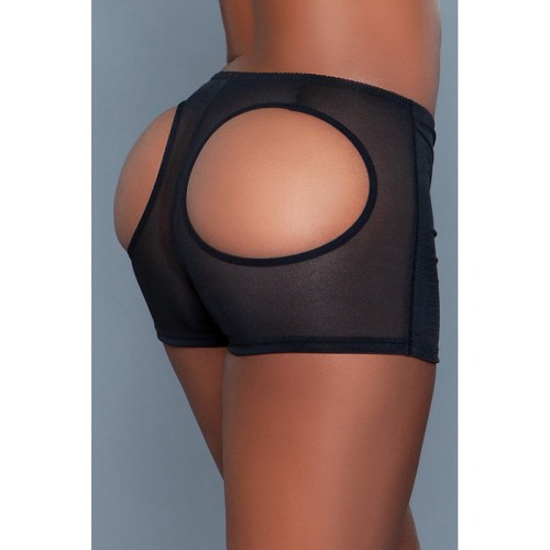 BeWicked Butt Booster Boyshort Black