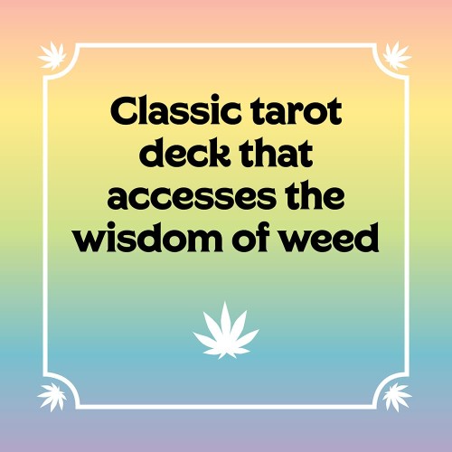 Baraja Tarot Pot para Entusiastas del Cannabis y Tarot