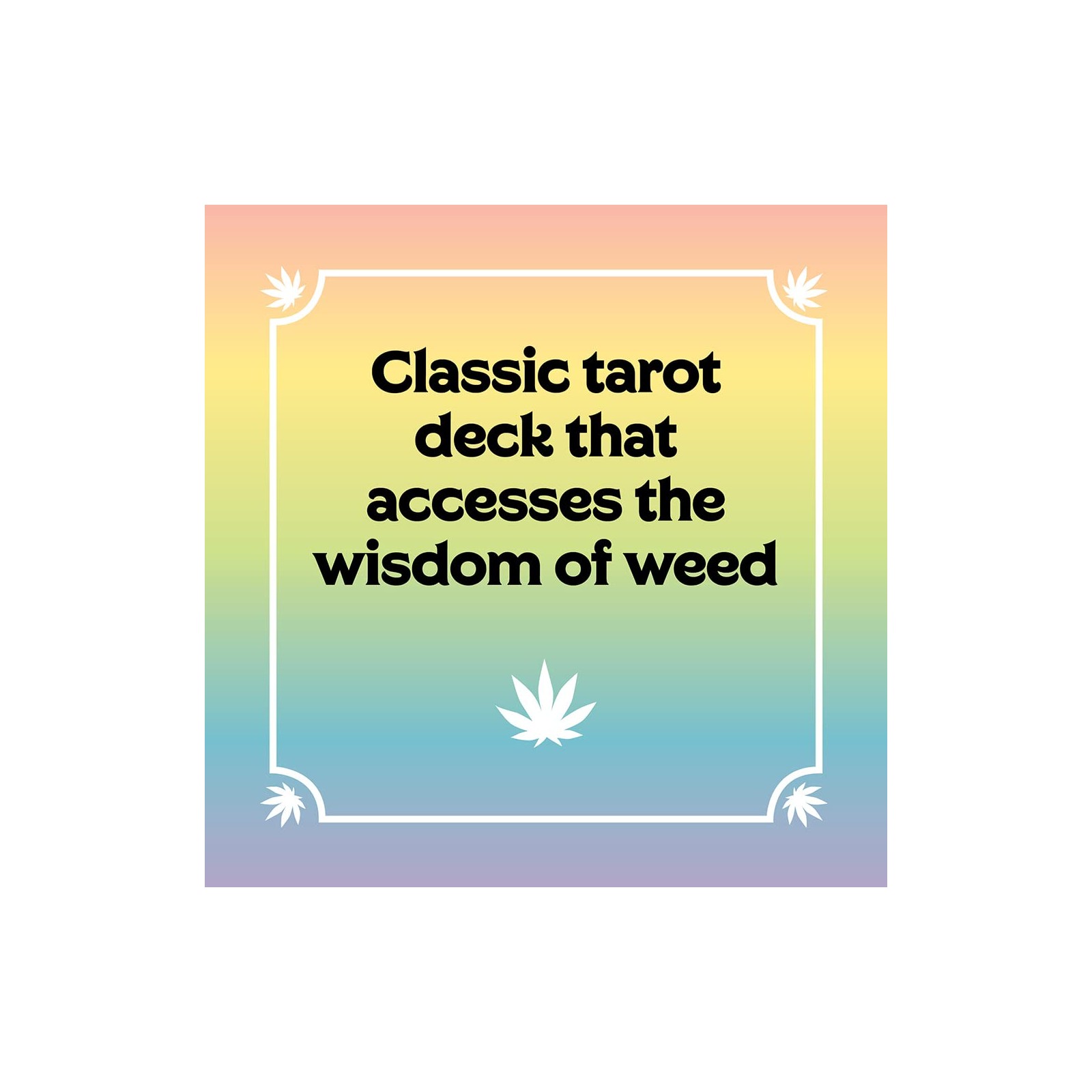 Baraja Tarot Pot para Entusiastas del Cannabis y Tarot