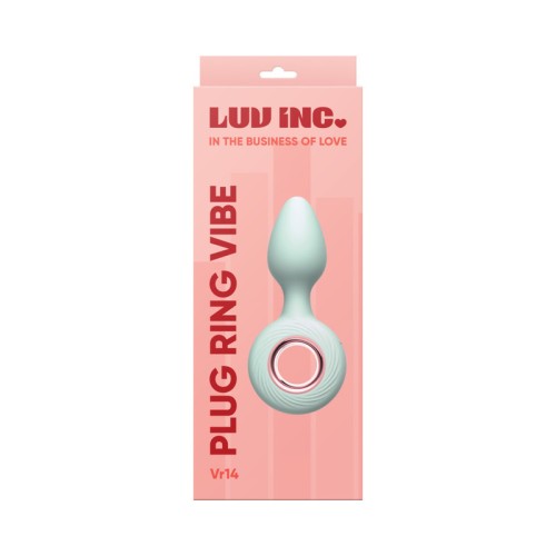 Vibrador de Anillo Plug Luv Inc Vr14 Verde