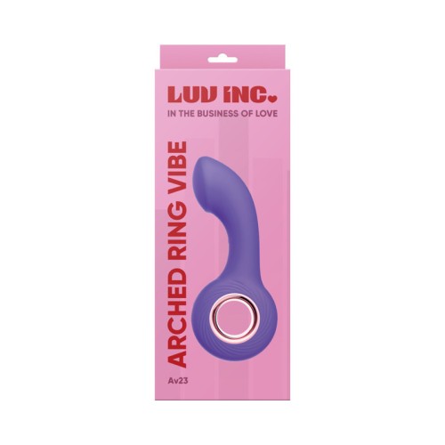 Vibrador Arqueado Luv Inc AV23 con 12 Modos de Vibración