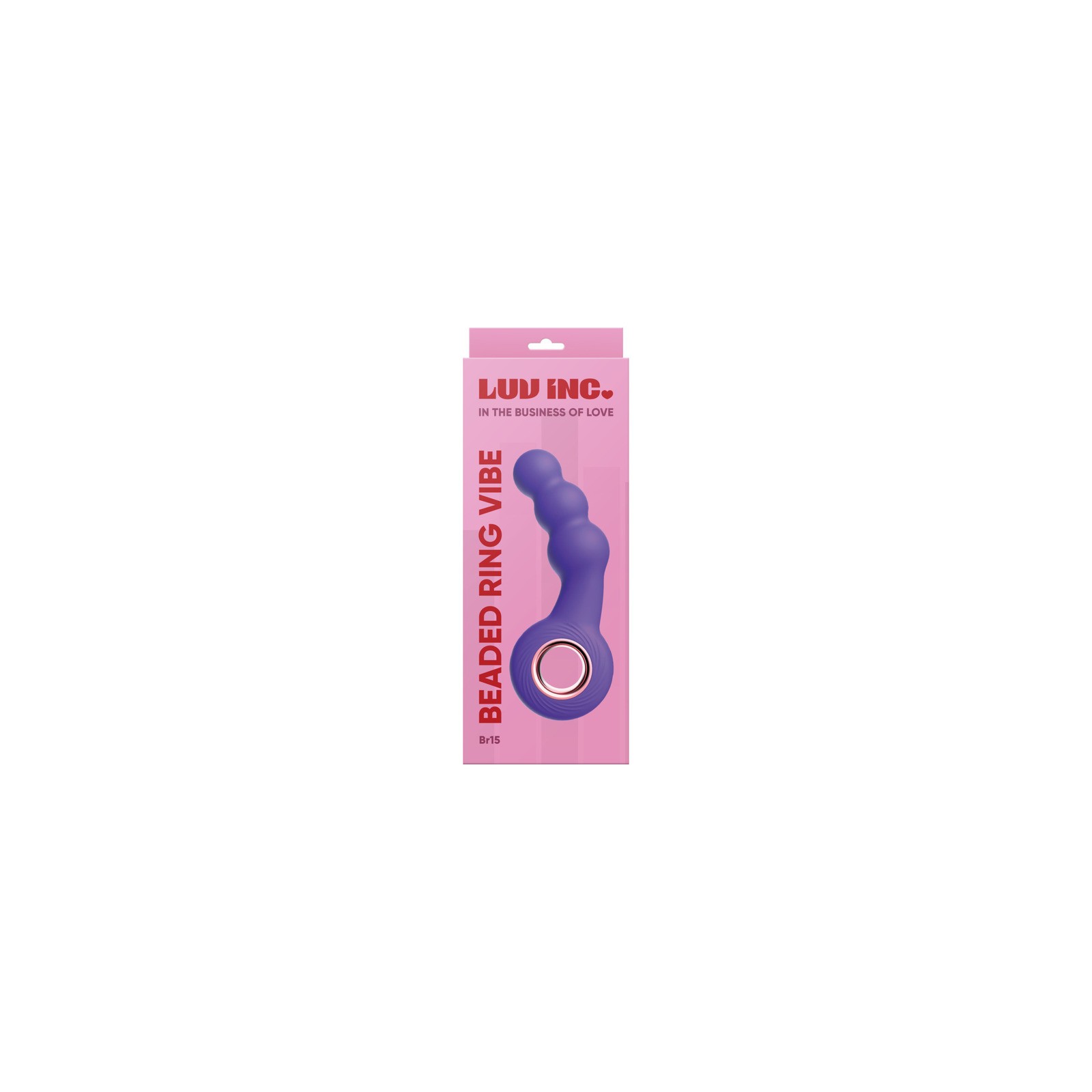 Luv Inc Beaded Ring Vibe - 12 Vibrating Modes