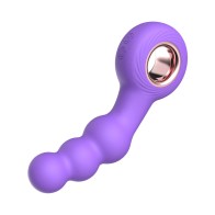 Vibrador de Anillo con Bolas Luv Inc - 12 Modos de Vibración