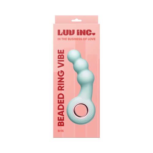 Vibrador de Anillo con Perlas Luv Inc Br15