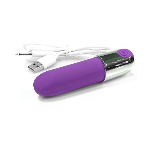 Nixie Smooch Lipstick Vibrator - Rechargeable Purple