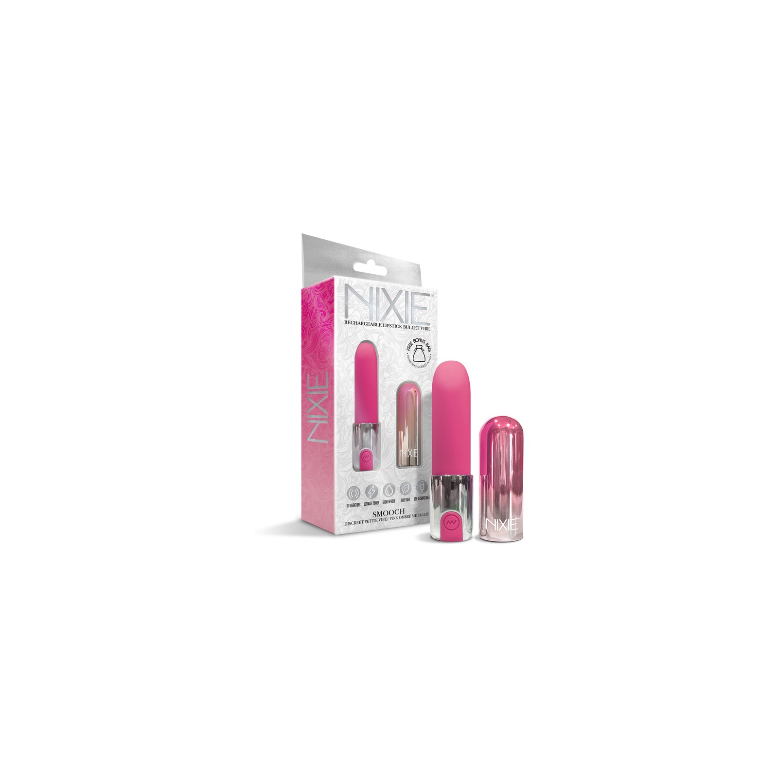 Nixie Smooch Lipstick Vibrator for Ultimate Pleasure