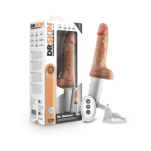 Dr. Hammer 7 Inch Thrusting Dildo with Handle for Ultimate Pleasure