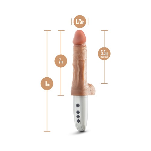 Dr. Hammer 7 Inch Thrusting Dildo with Handle for Ultimate Pleasure