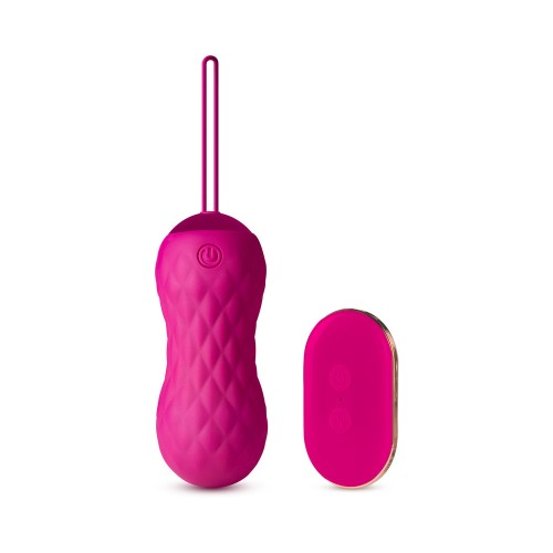 Blush Carina Velvet - Vibrador con 7 Funciones de Rotación y Control Remoto