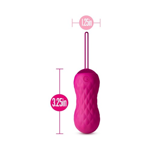 Blush Carina Velvet - Vibrador con 7 Funciones de Rotación y Control Remoto