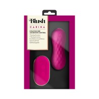 Blush Carina Velvet - Vibrador con 7 Funciones de Rotación y Control Remoto