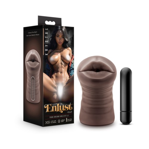 Estimulador Vibrante EnLust Krystal para Placer Definitivo