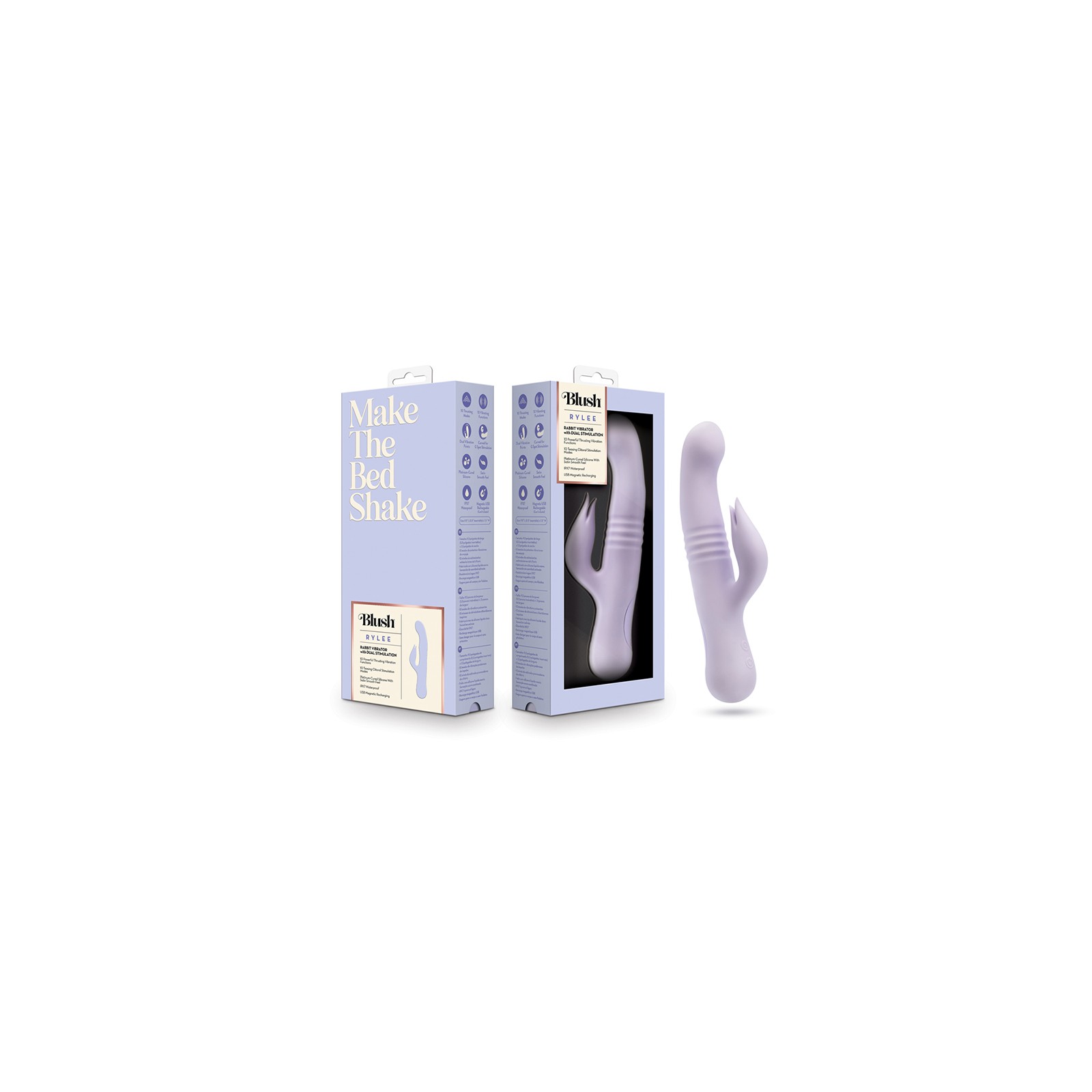 Blush Rylee Lavender Rabbit Vibrator