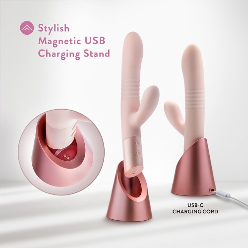 Blush Fraya Pink Rabbit Vibrator - Ultimate Dual Stimulator