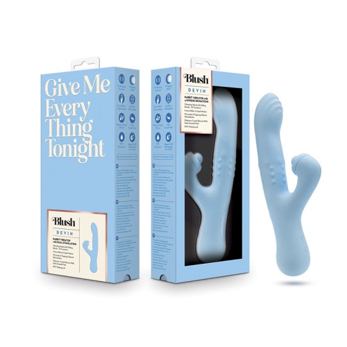 Blush Devin Vibrator Blue