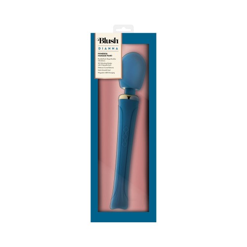 Blush Dianna Teal Wand Massager