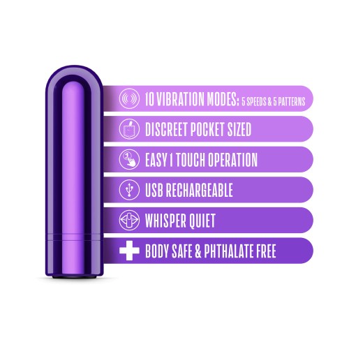 Rechargeable Mini Bullet for On-the-Go Pleasure