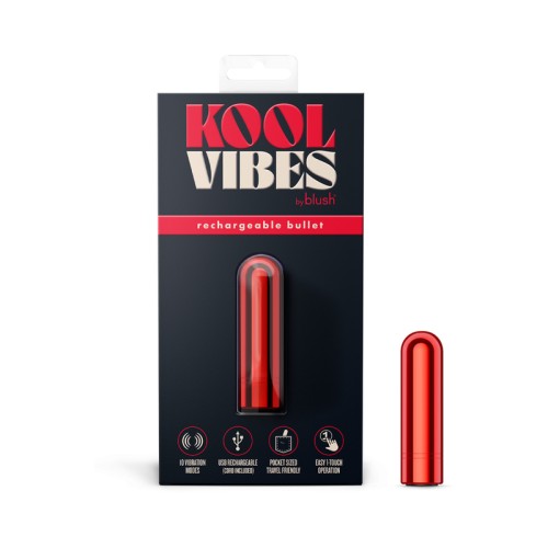 Kool Vibes Bullet Mini Recargable Cereza