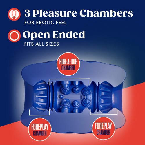 Stroker Auto-lubricante Rize Turbine para Placer Máximo